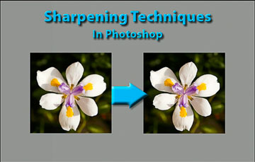 Sharpening in Photoshop